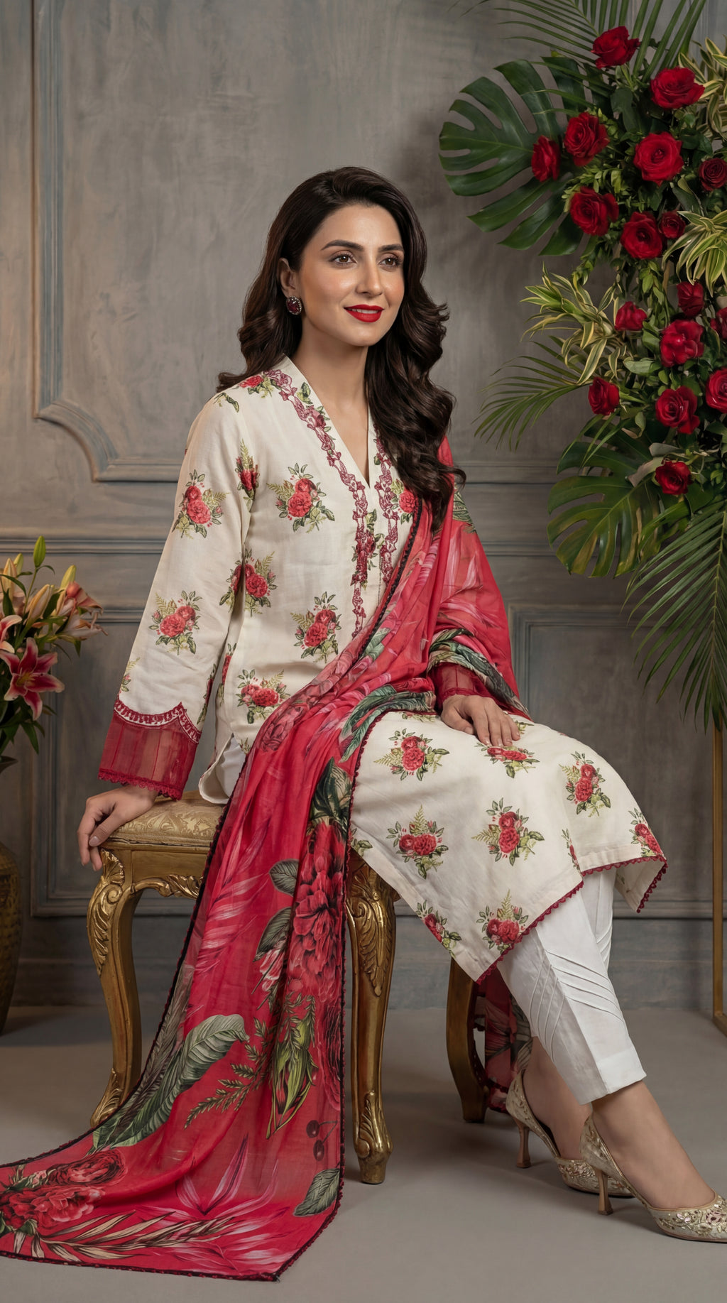 Mahpara | Lawn Luxe | JAZZA