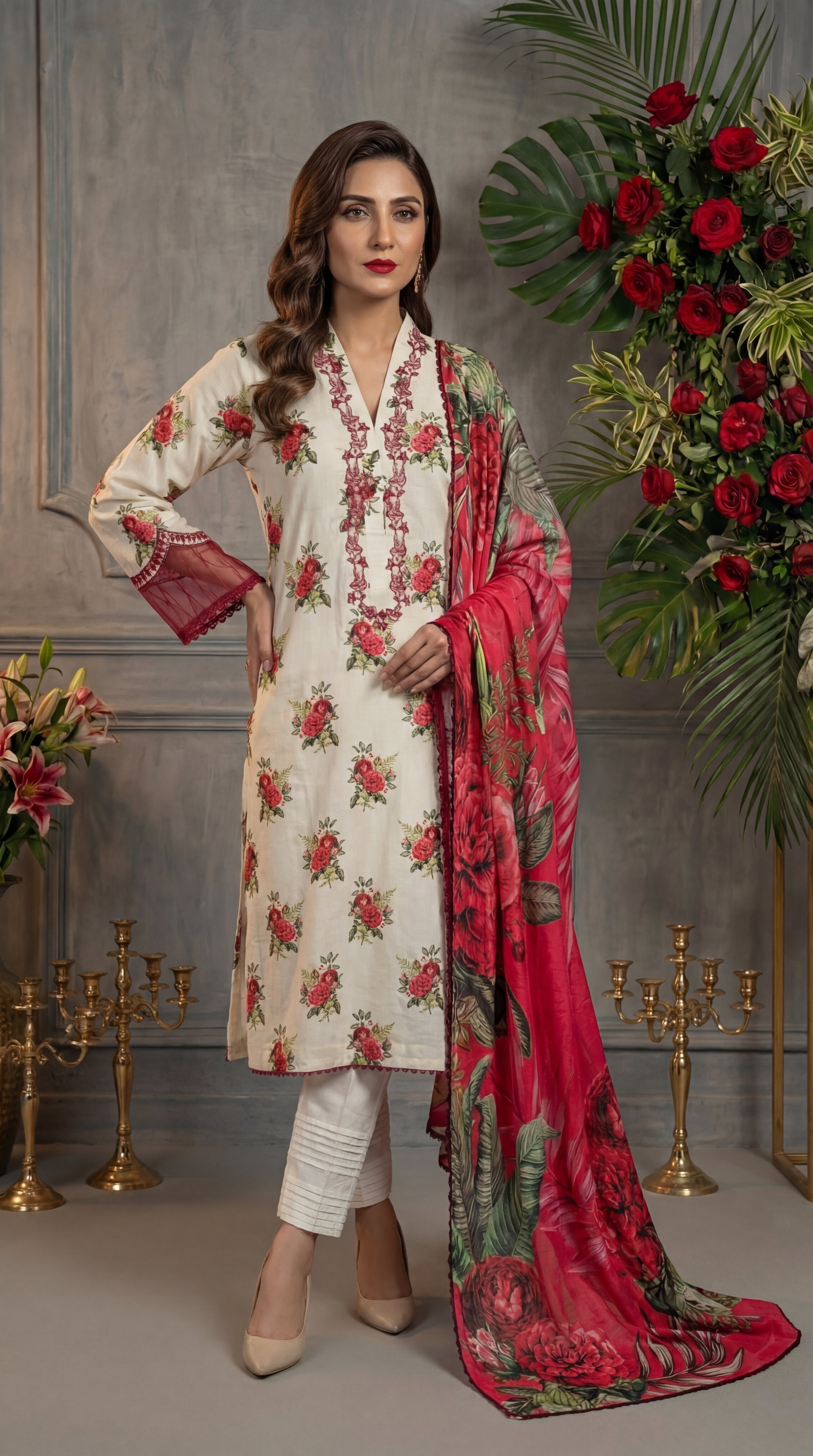 Mahpara | Lawn Luxe | JAZZA