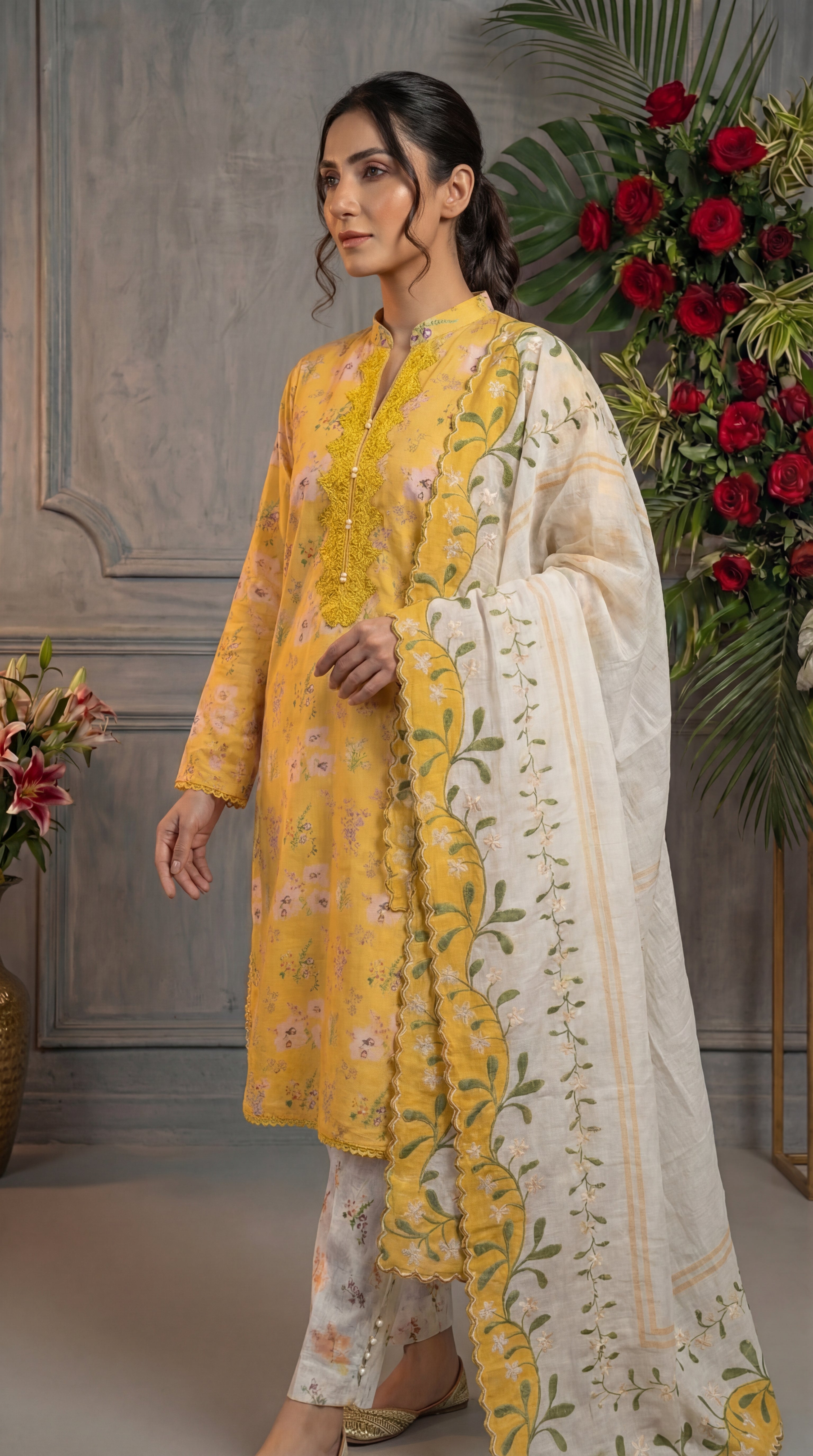 Swan| Lawn Luxe | JAZZA