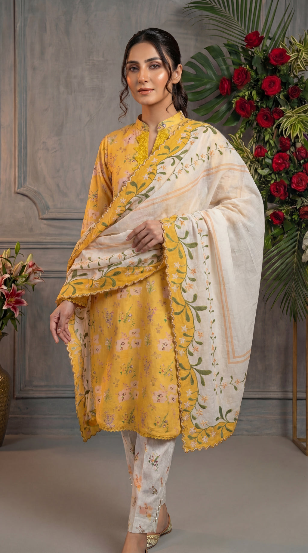 Swan| Lawn Luxe | JAZZA