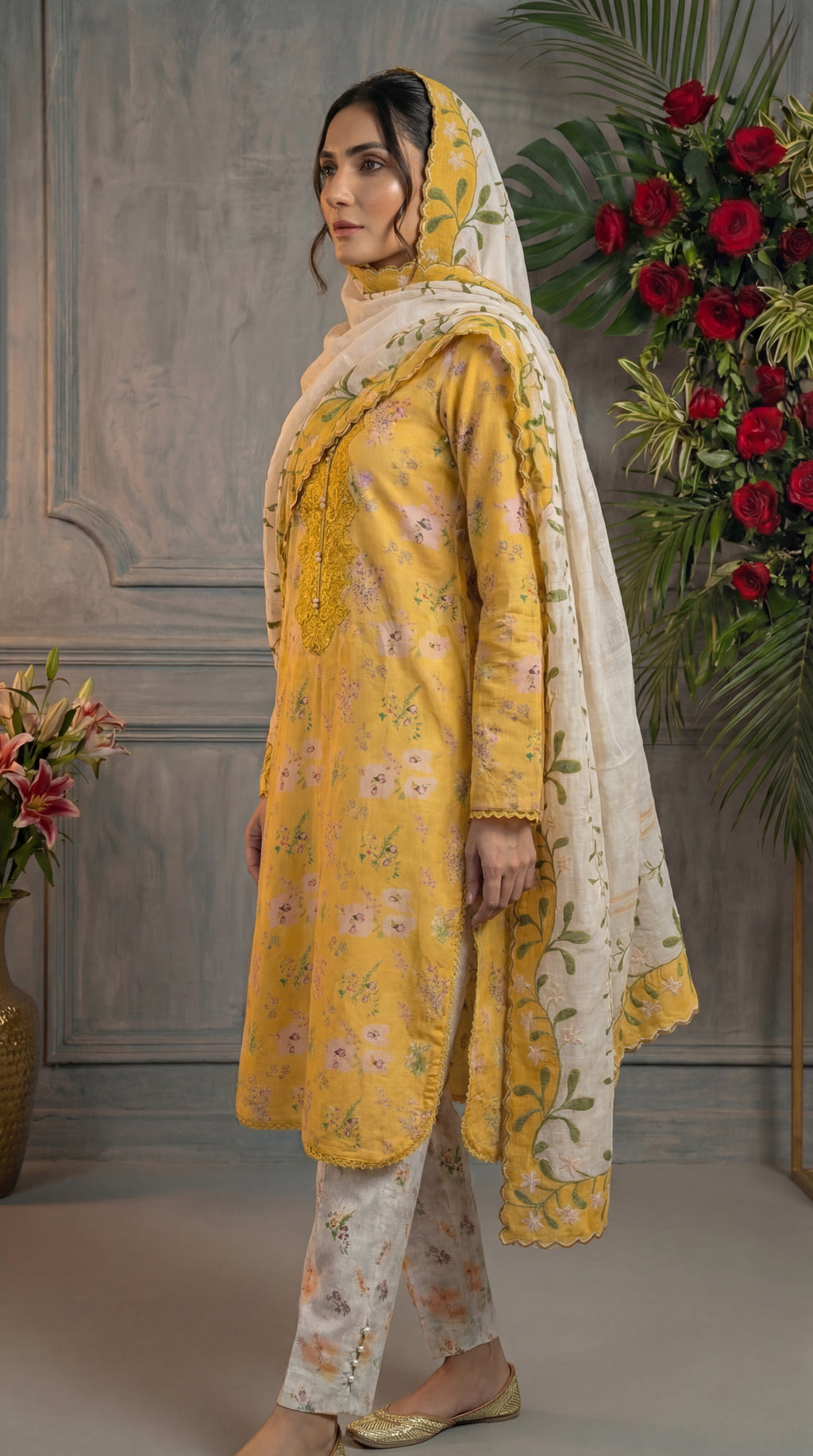 Swan| Lawn Luxe | JAZZA