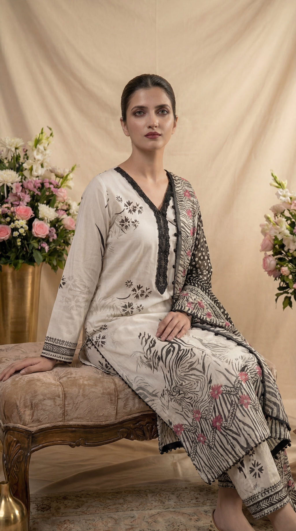 Gul-Mehar | Lawn Luxe | JAZZA