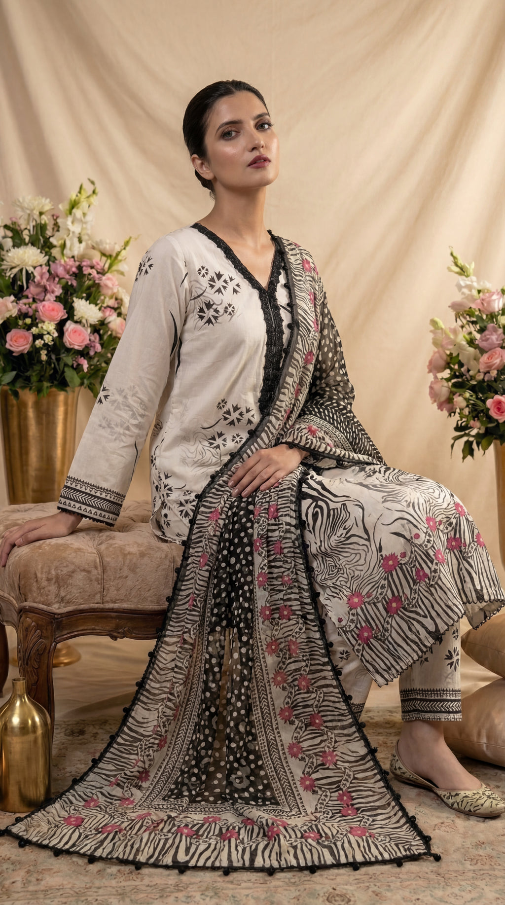 Gul-Mehar | Lawn Luxe | JAZZA