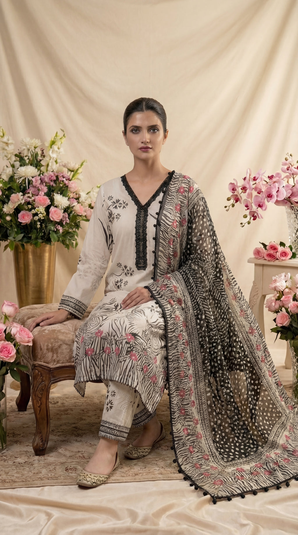 Gul-Mehar | Lawn Luxe | JAZZA