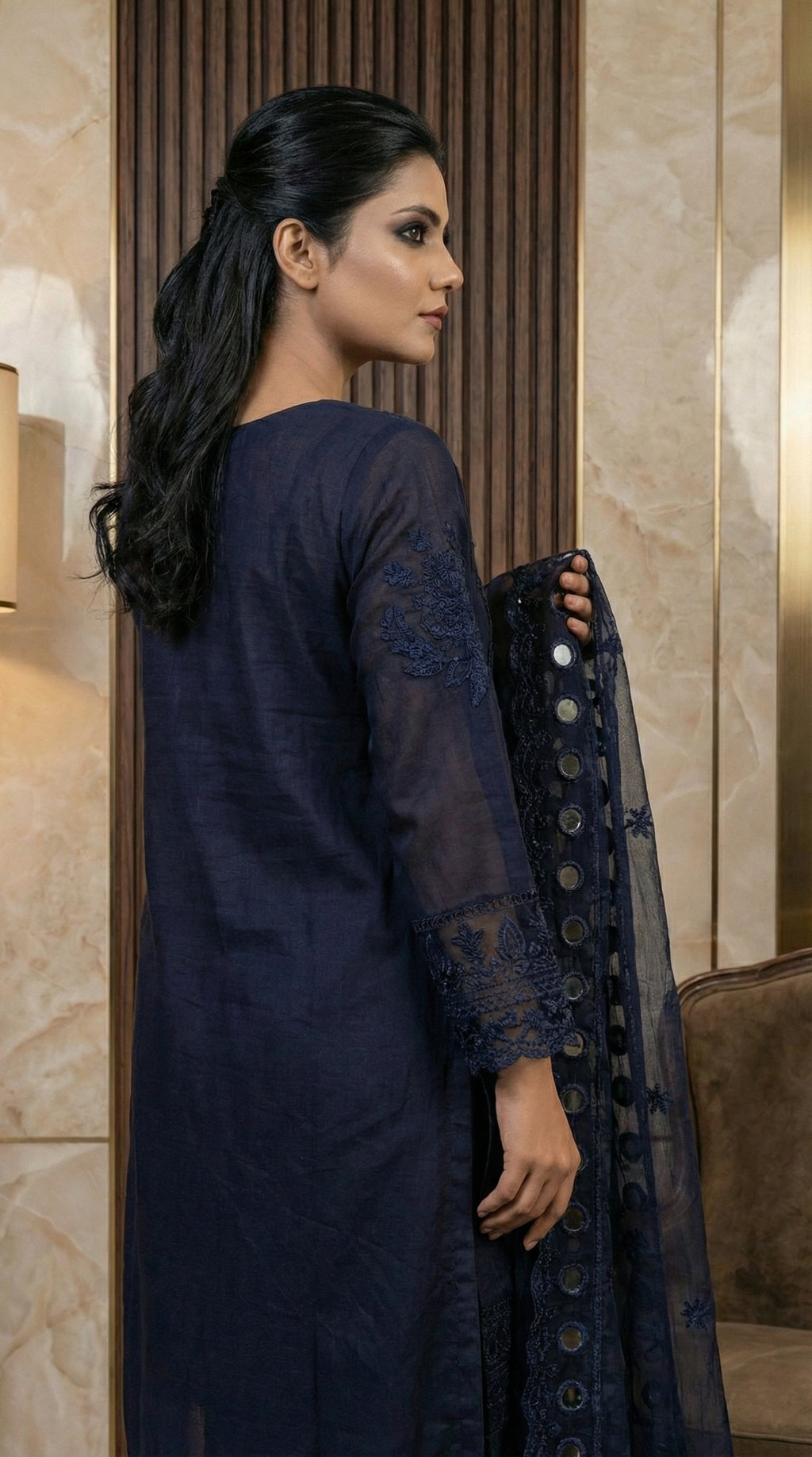 Navy | Jazza Pret (Ready To Wear) | JAZZA