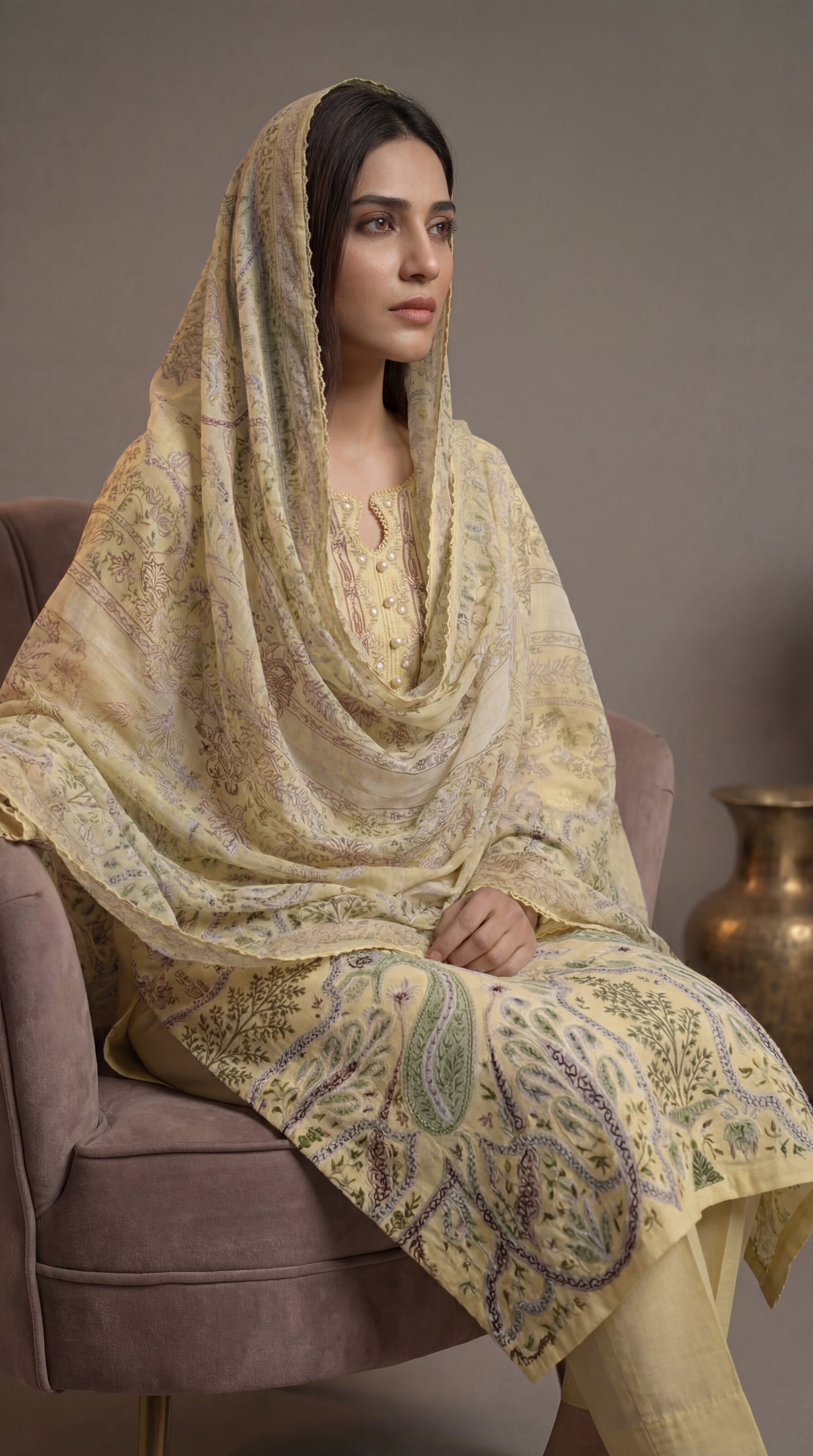 Dusk | Lawn Prints | JAZZA