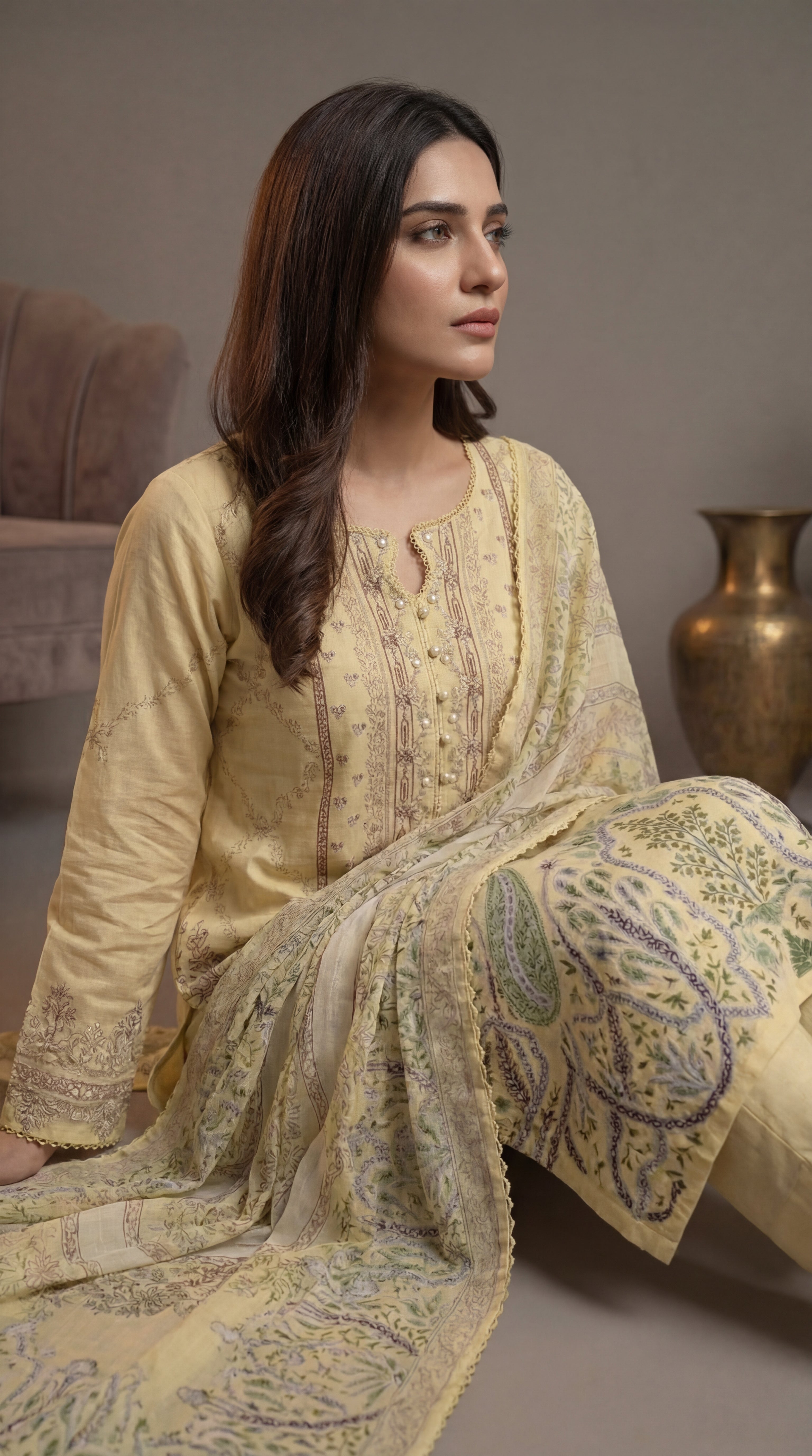 Dusk | Lawn Prints | JAZZA