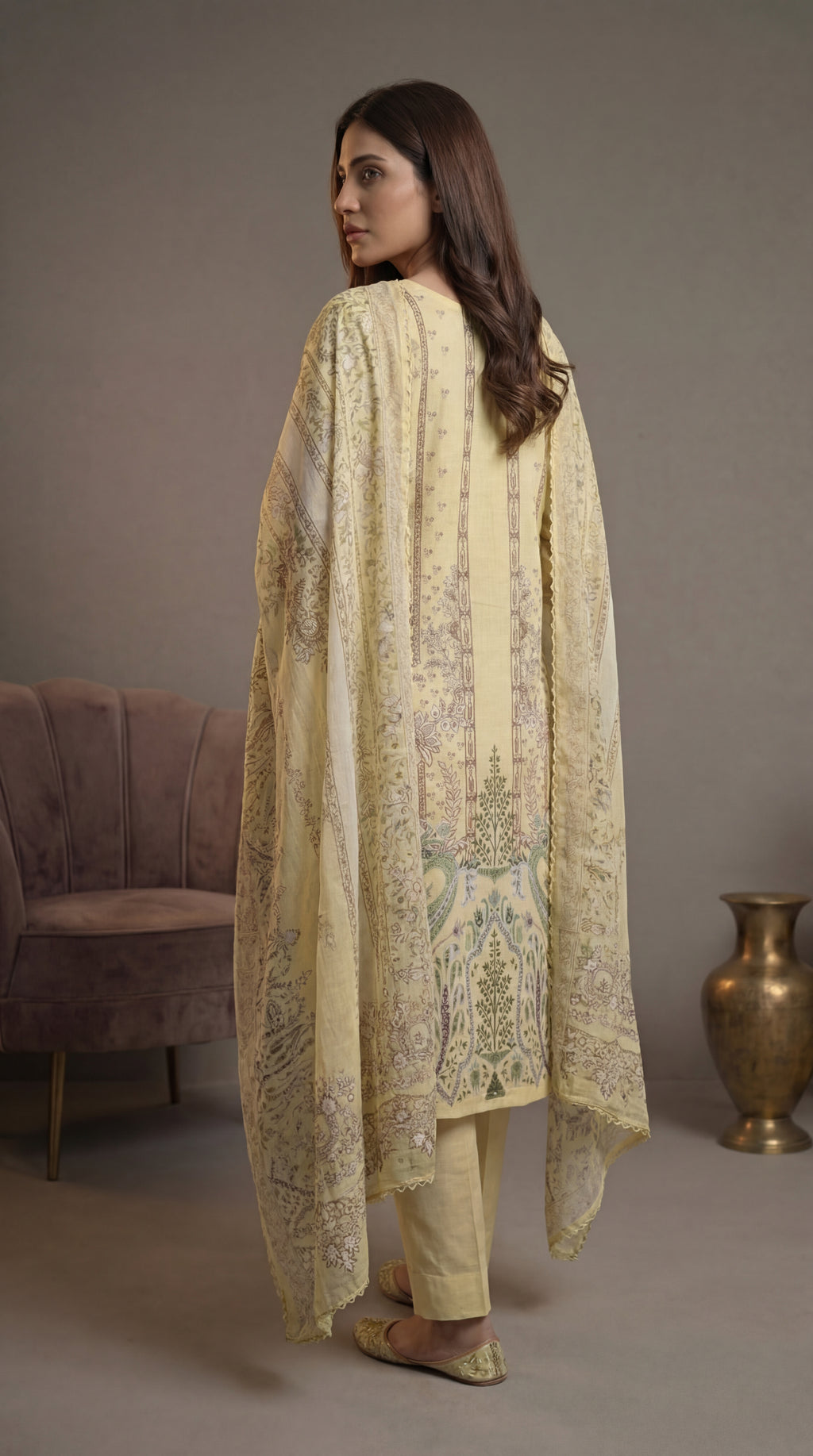 Dusk | Lawn Prints | JAZZA