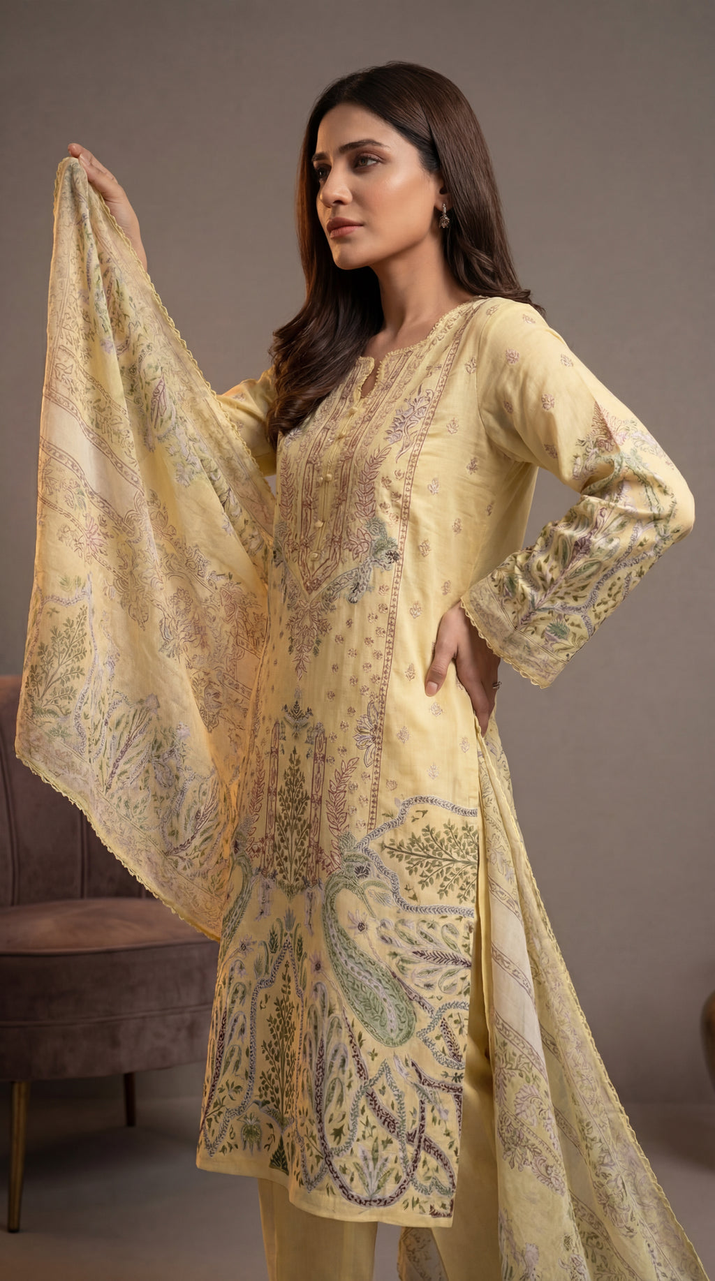 Dusk | Lawn Prints | JAZZA