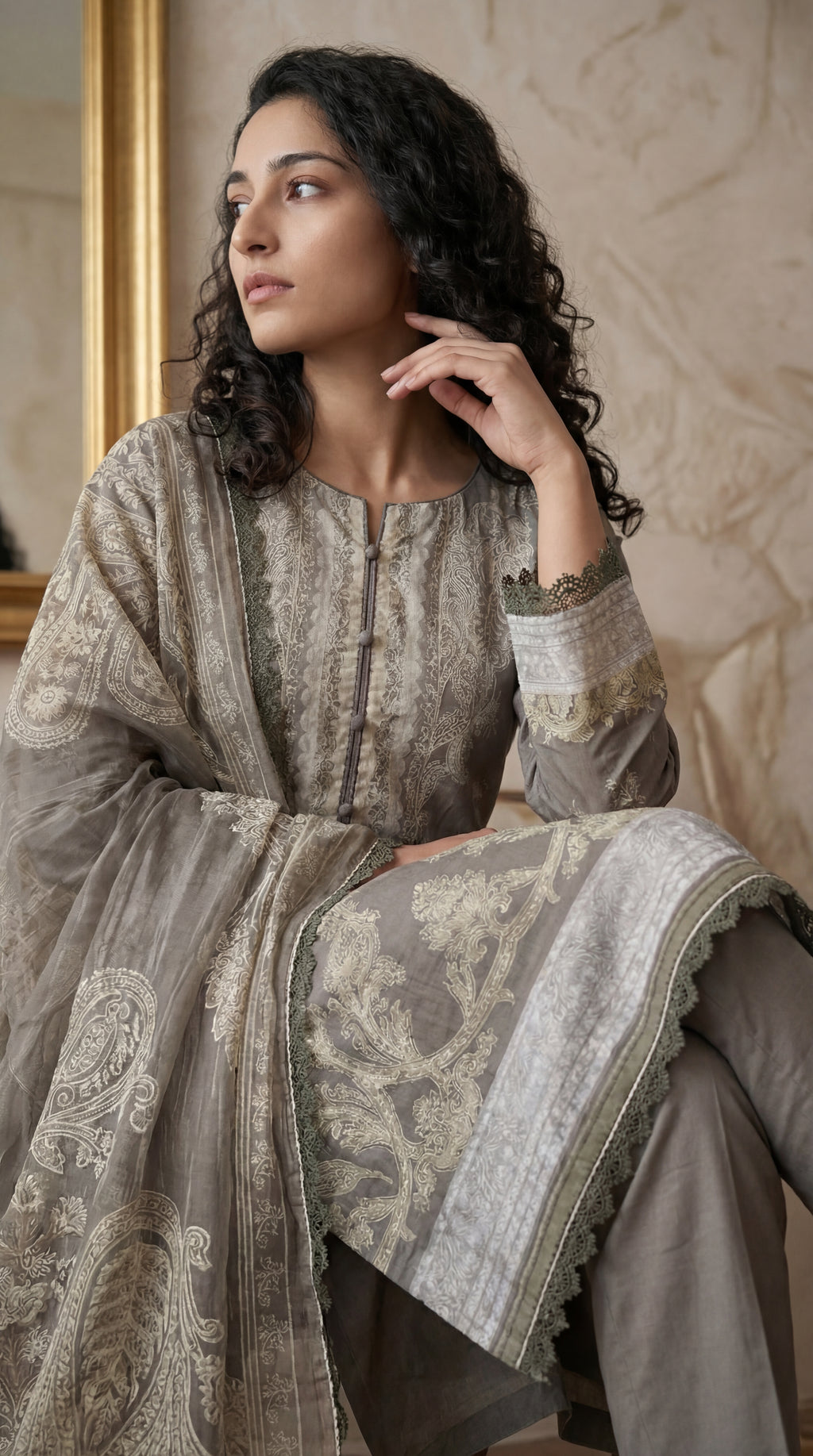 Bohemian | Lawn Prints | JAZZA