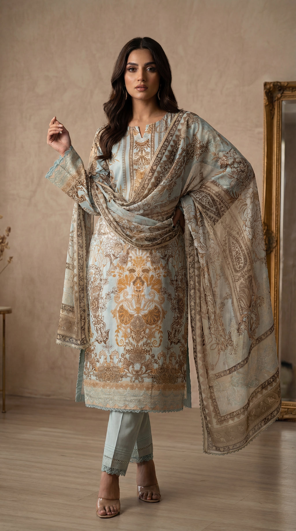 Ziva | Lawn Prints | JAZZA