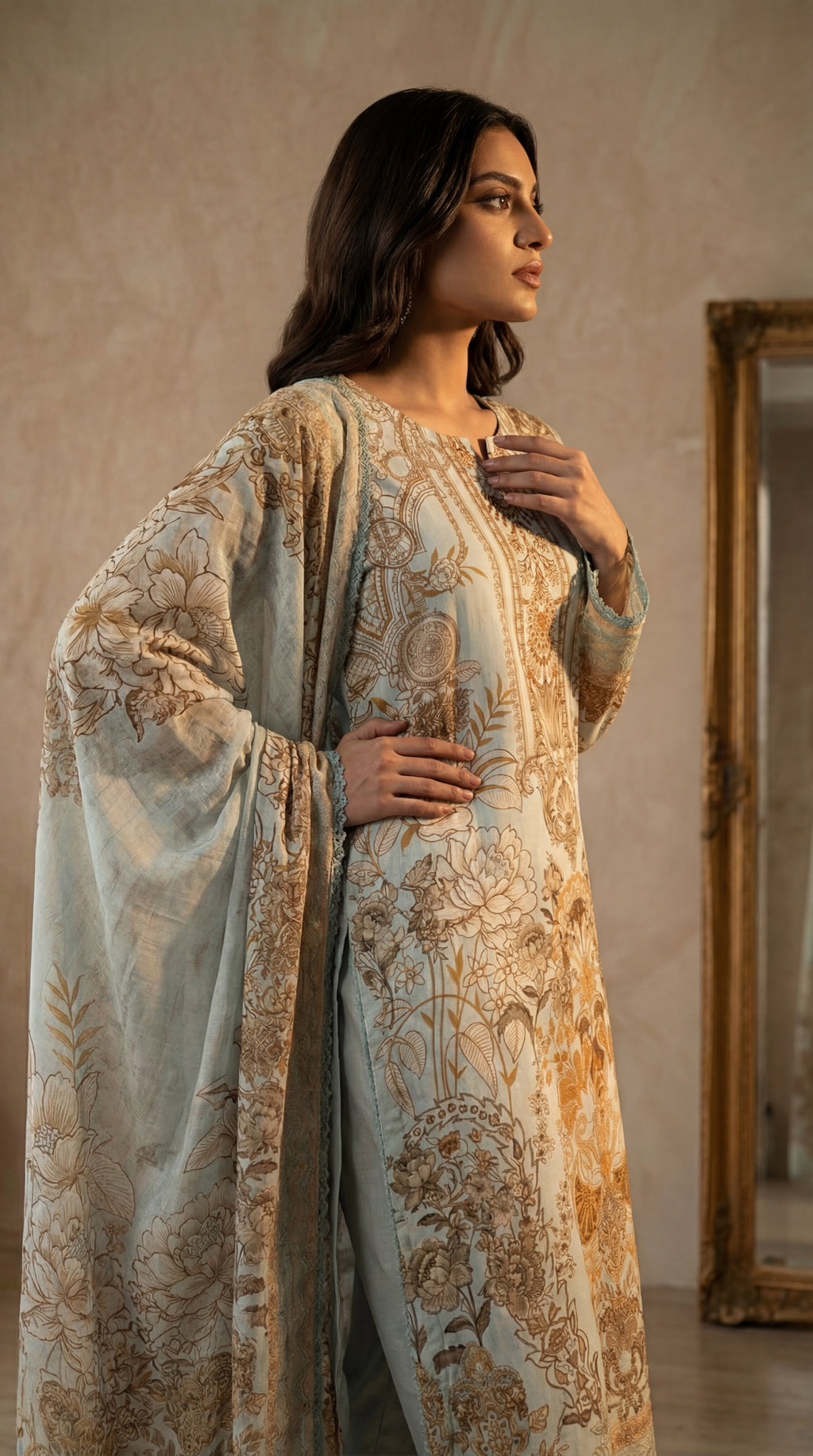 Ziva | Lawn Prints | JAZZA