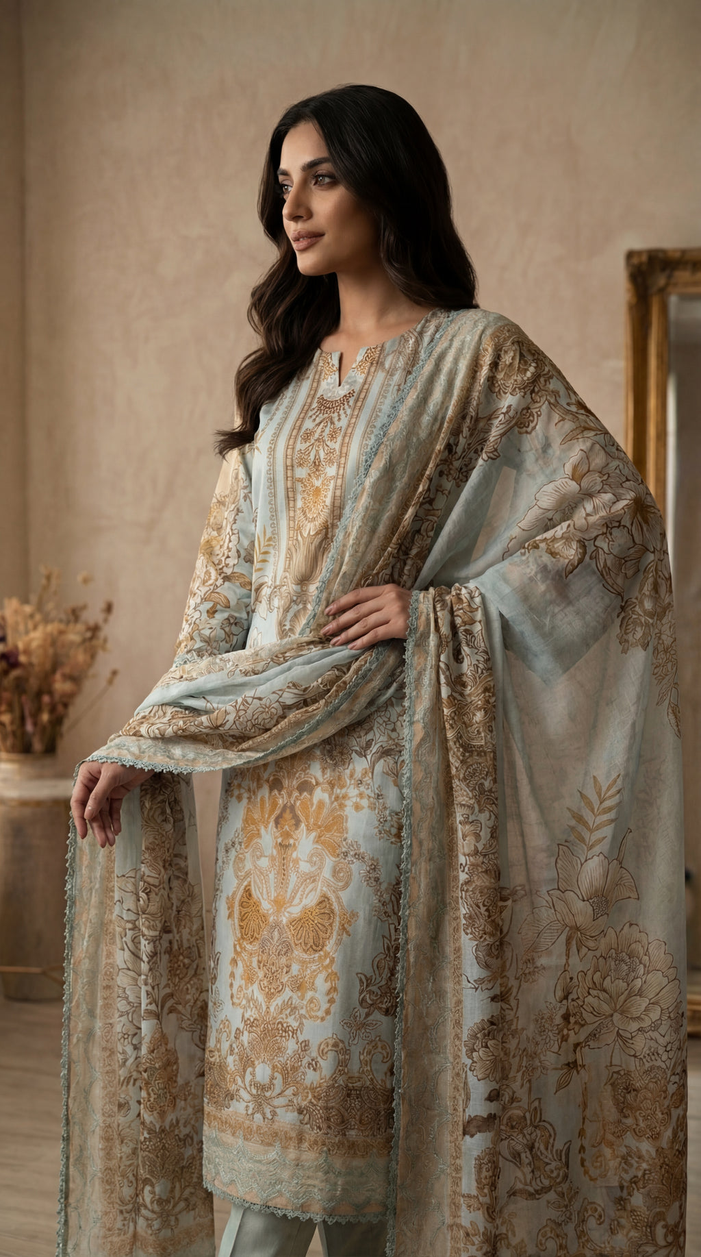 Ziva | Lawn Prints | JAZZA