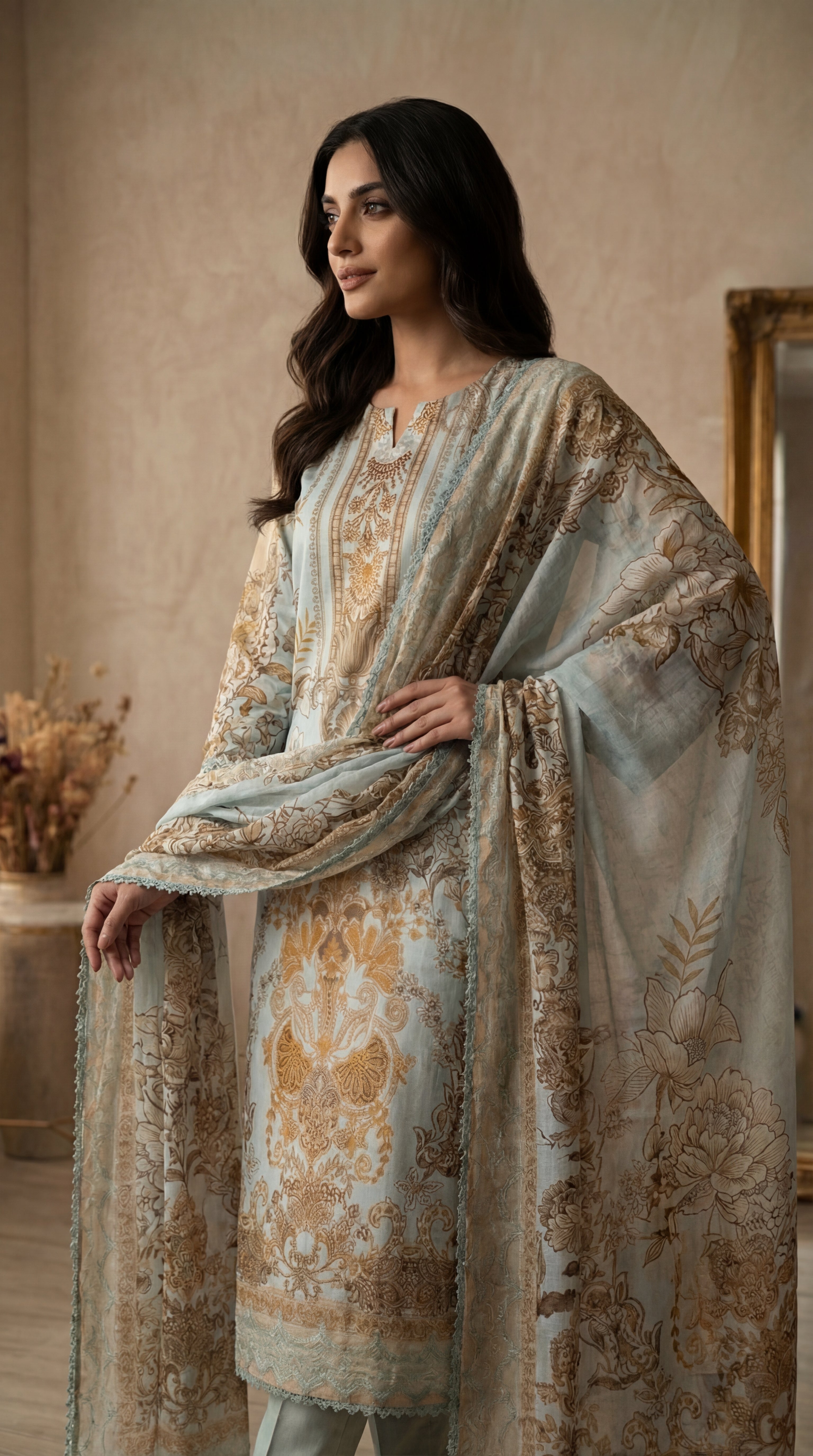 Ziva | Lawn Prints | JAZZA