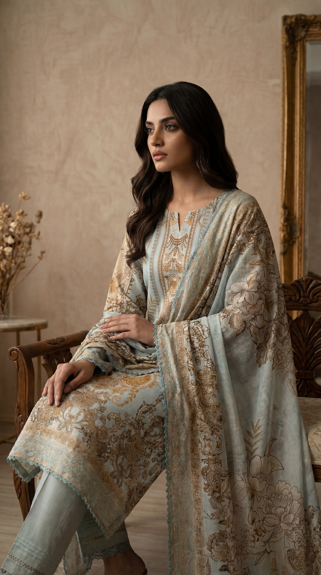 Ziva | Lawn Prints | JAZZA