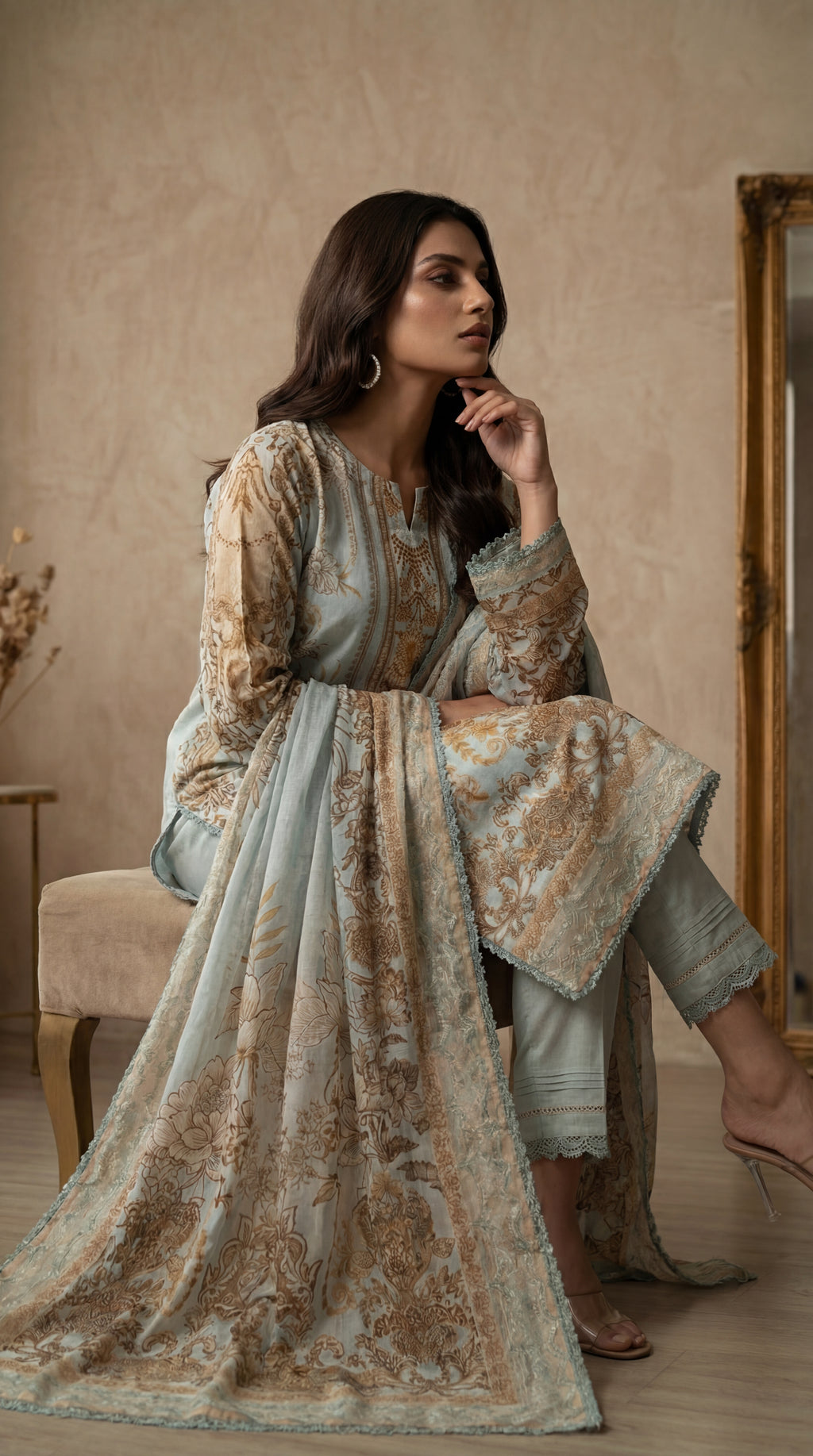 Ziva | Lawn Prints | JAZZA