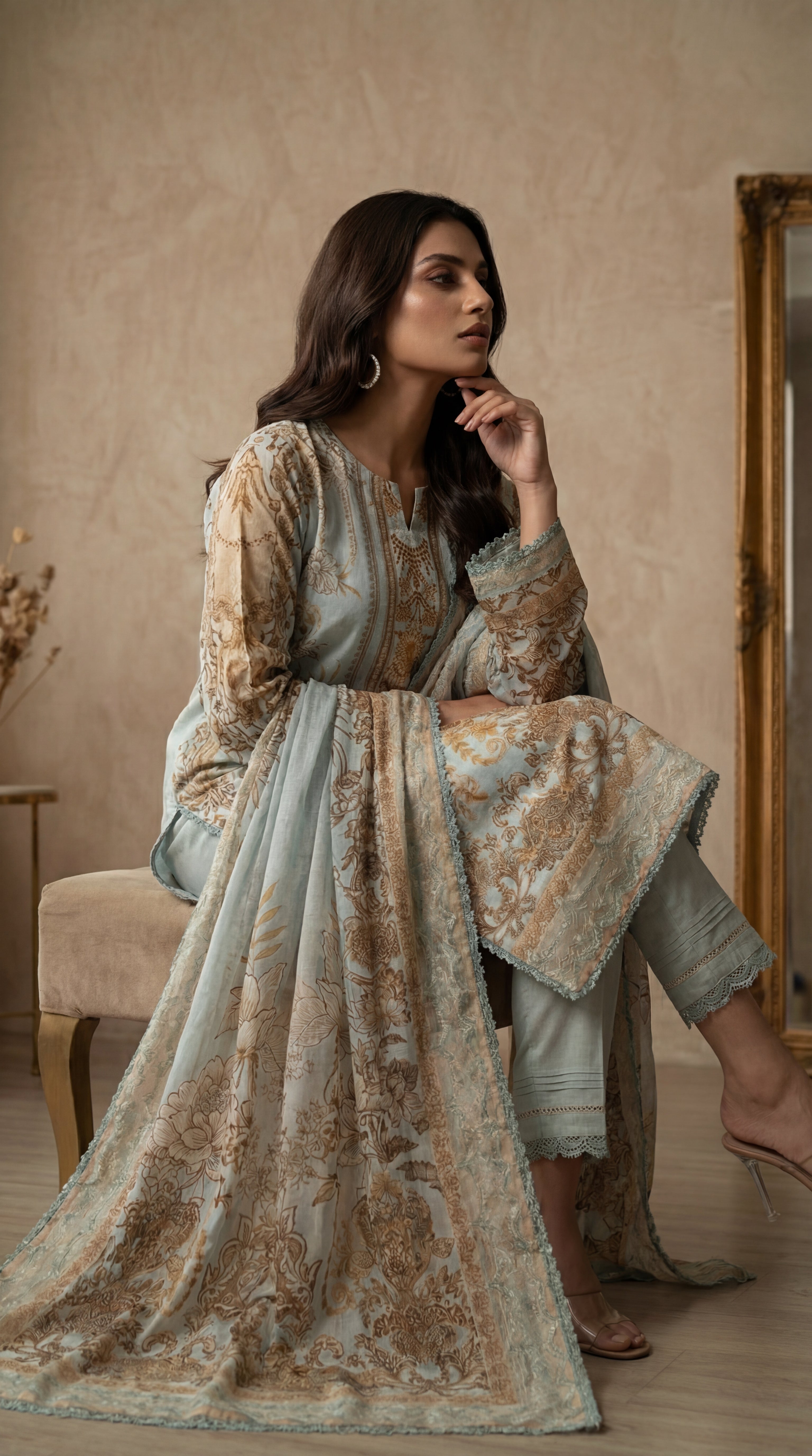 Ziva | Lawn Prints | JAZZA
