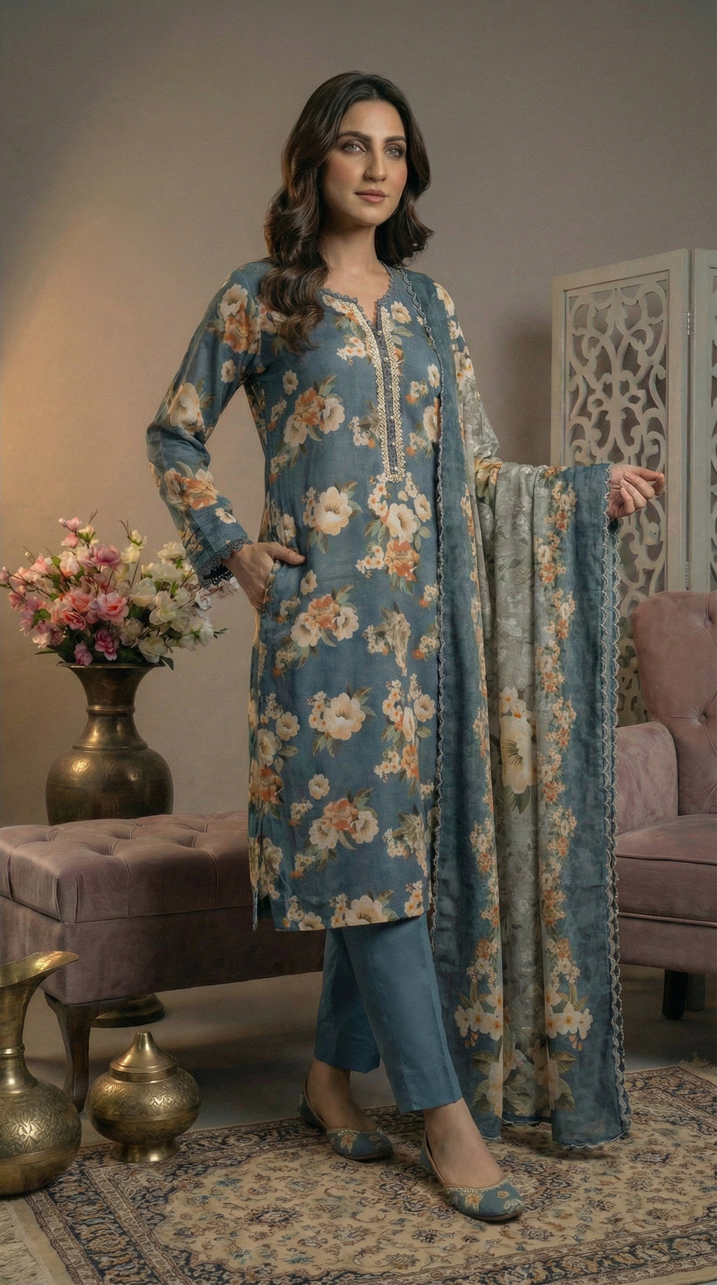 Flora Blue | Bloom Tales | JAZZA